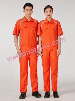 Bảo hộ lao động ngắn tay 58 Bảo hộ lao động ngắn tay 58